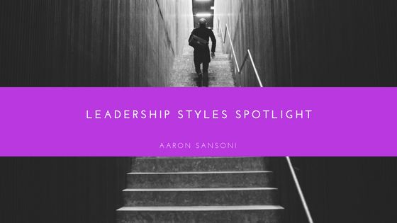 Aaron Sansoni - Leadership Styles Blog Header